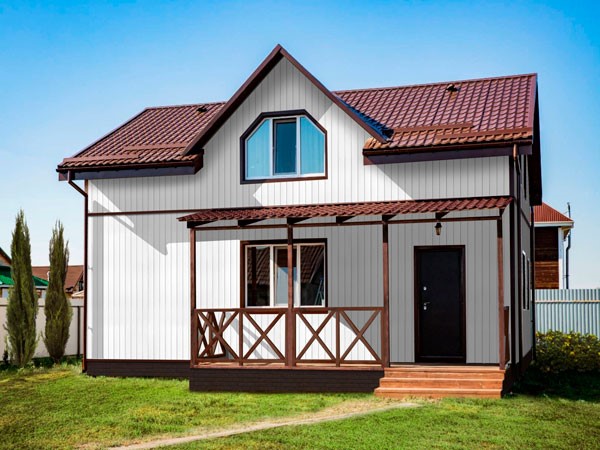 Как крепится металлический сайдинг: руководство в Екатеринбурге в Екатеринбурге крепление металлосайдинга