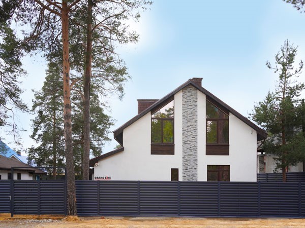 забор из сайдинга