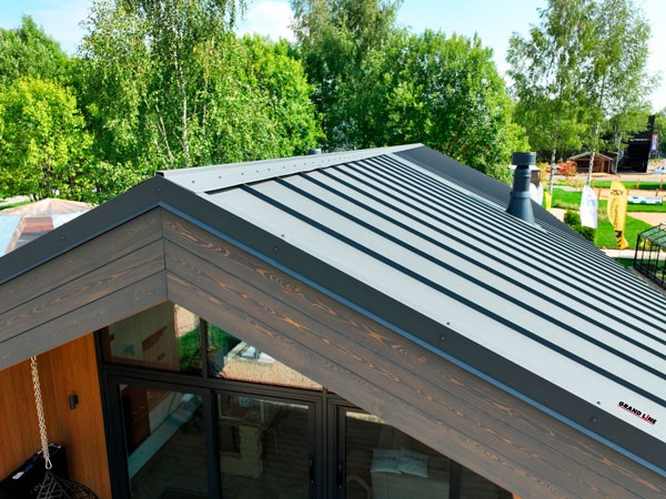  монтаж фальцевой кровли