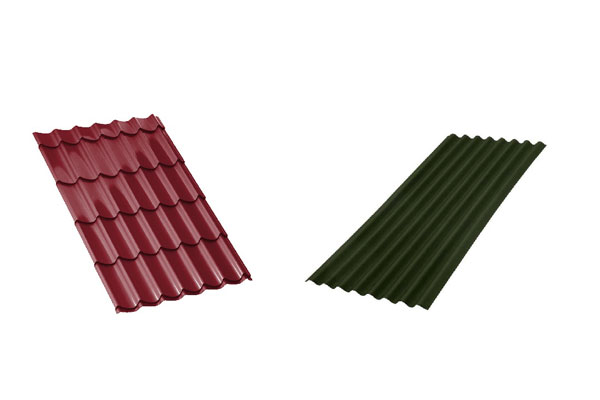 Ондулин или металлочерепица