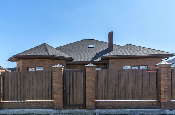 калитка для забора из профнастила