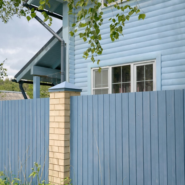 Высота забора из профнастила/профлиста в Свердловской Области в Свердловской Области забор профнастила метра высота