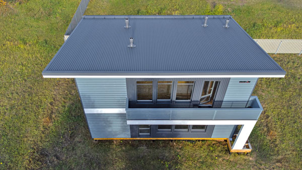 Монтаж и преимущества односкатной крыши из профнастила в ЕКБ односкатная крыша под профнастил