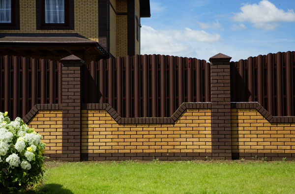 евроштакетник шахматный