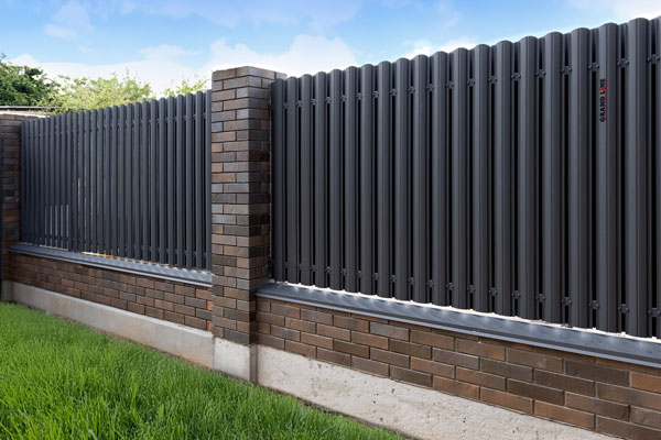 шахматный штакетник